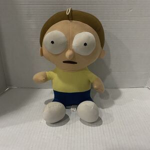 Rick And Morty 10 Inch Plush Morty Adult Swim Stuffed Toy
